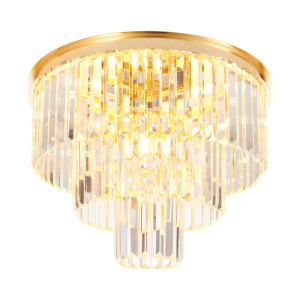 Lampa sufitowa SPLENDORE złoty 50 cm (DN915-50) - Step into Design