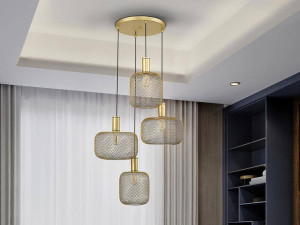 Osiris lampa wisząca 4L (910460) - Schuller