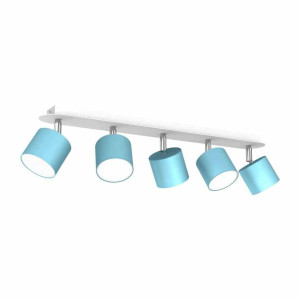 Lampa sufitowa DIXIE BLUE 5xGX53 (MLP7608) - Milagro