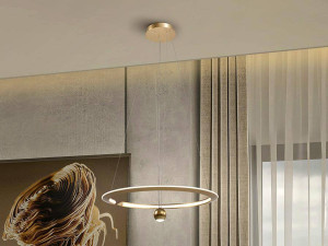 Orane lampa wisząca (365796) - Schuller