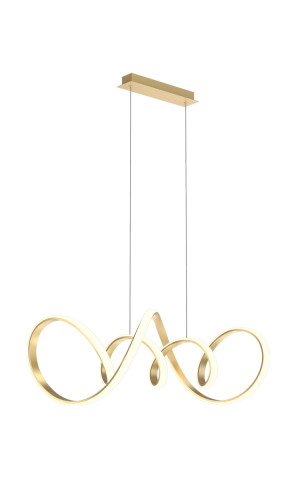 Lampa wisząca Toronto złota (7095-0115) - Aviano Lighting