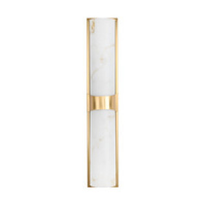 Marmurowy ekskluzywny kinkiet MURO biały marmur 60cm (ST-3426-AGB-CE) - Step into Design