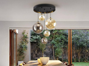 Dark lampa wisząca 5L (439574) - Schuller