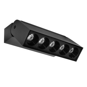 Kinkiet reflektor DD-02 10W 3000K czarny - DomenoLED