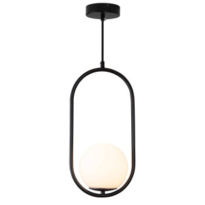 Lampa wisząca COSTA SOLO czarna 40 cm (DP0001A-400 black) - Step into Design