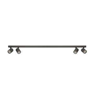 Lampa sufitowa z reflektorkami EXO 4 LINE 120 BK (AZ6653) Azzardo