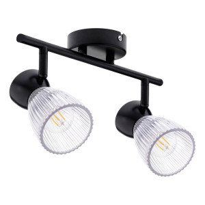 Lampa sufitowa BEST BLACK 2 (ML9971) - Milagro