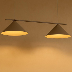 Lampa wisząca CAPITAL TAUPE 2xGX53 (MLP2472) - Milagro