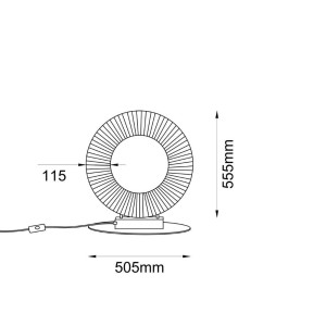 NEXO G - lampa na komodę - Beżowy piasek - 4000K (2039) - ANTIGO