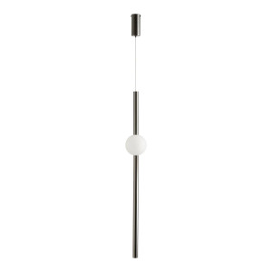 Lampa wisząca O-LINE LED 93 cm czarna (ST-1689L BK) - Step into Design