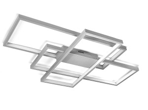 Lampa sufitowa LED RING 80W antracyt DL-Z01 + pilot - DomenoLED