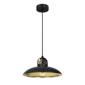 Lampa wisząca FELIX BLACK/GOLD 1 (MLP8906) - Milagro