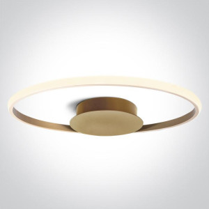 MER 2 lampa sufitowa champagne (63154B/CH/W) - One Light