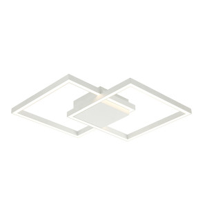 CEILING LIGHT 25W 3000K ALUMINUM&ACRYLIC DIMMABLE, SANDY WHITE (2027 Zambelis) - Zambelis