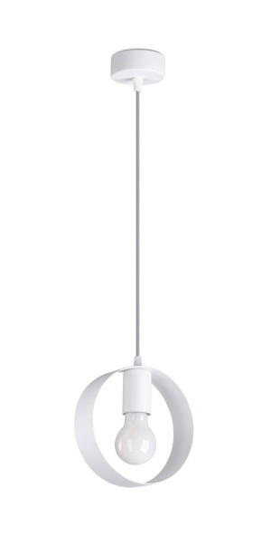 Lampa wisząca TITRAN 1 biała (SL.1137) - Sollux