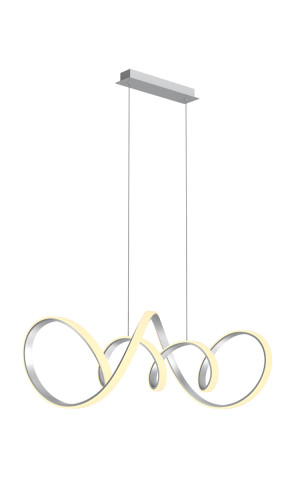 Lampa wisząca Toronto srebrna (7095-0163) - Aviano Lighting