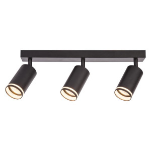 Oprawa Pipe Ring Spot Czarny 3xGU10 (ML2071) - Milagro