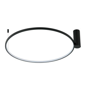 Lampa sufitowa Ring L CCT Ø 90 cm (LP-909/1C L BK CCT) - Light Prestige