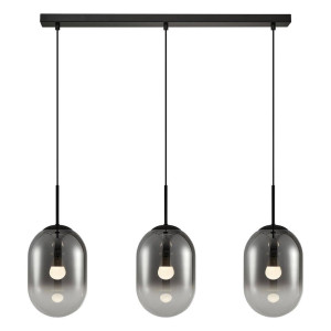 Lampa wisząca ALIAS BLACK 3 listwa (ML0321) - Milagro