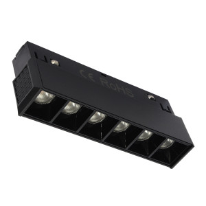 Lampa Magnetyczna DDCX-006 6W Czarna 3000K - DomenoLED