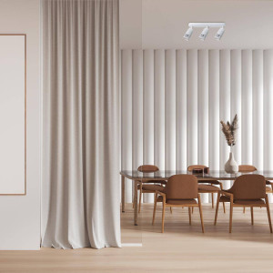 VERTICAL WHITE SPOT 3xGU10 (ML0306) - Milagro