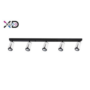 Kinkiet GU10 LED x5 biały+czarny (XD-IK265W) - Xudo