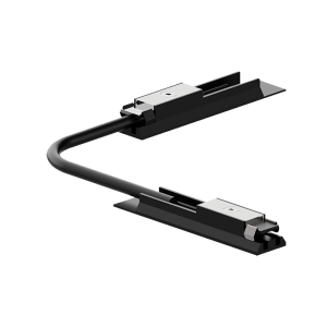 Zwijany łącznik do ultra cienkiego toru magnetycznego ULTRA SLIM MAGNETIC czarny (23128) - Zambelis