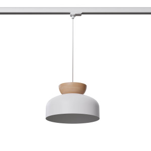 Lampa wisząca na szynie MARION biała E27 (MYL.00250) - Make Your Light