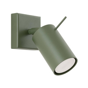 Kinkiet RING zielony oliwkowy (SL.1500) - Sollux Lighting