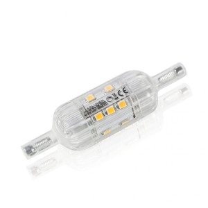 J78-AP R7s 4W 230V 15x2835 LED DIM WW - Ledlumen