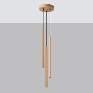 Lampa wisząca PASTELO 3P złota (SL.1172) - Sollux Lighting
