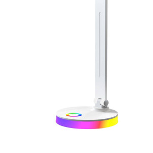 Lampka biurkowa Bruno White 5W LED RGB (ML1629) - Milagro