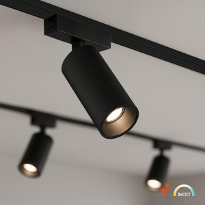 Slim Magnetic Track Czarny spot 9W LED Tuya CCT 48V (ML2595) - Milagro