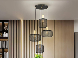 Osiris lampa wisząca 4L (910477) - Schuller