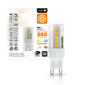 Żarówka LED G9 4W 4000K Kobi (001165KOB) - KOBI LIGHT