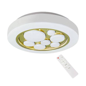Plafon BUBBLES GOLD LED Ø39 cm (ML8128) - Milagro
