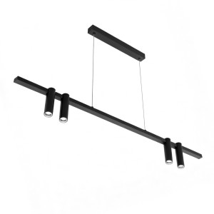 Lampa wisząca LED KONA GS-LL40B5277 30W CCT czarny - DomenoLED