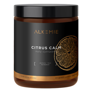 Alkmie Citrus Calm Świeca sojowa 180 ml