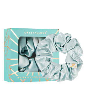 Crystallove Gumka do Włosów Jedwabna (amazonit) 1 szt