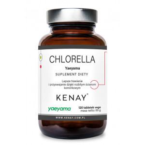 Kenay Chlorella Yaeyama Suplement diety 120 tabletek