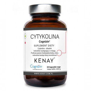 Kenay Cytykolina Cognizin Suplement diety 60 kapsułek