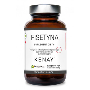 Kenay Fisetyna Naturalny flawonoid - suplement diety 60 kapsułek
