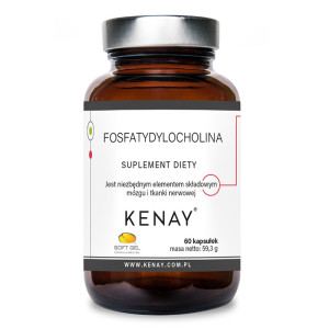 Kenay Fosfatydylocholina Suplement diety 60 kapsułek