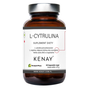 Kenay L-Cytrulina Suplement diety 60 kapsułek