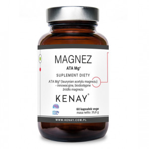 Kenay Magnez ATA Mg Suplement diety 60 kapsułek