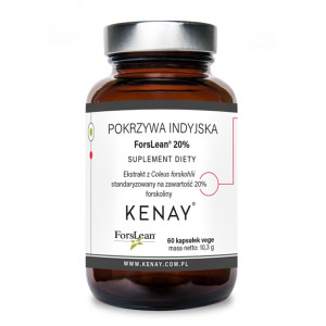 Kenay Pokrzywa Indyjska ForsLean 20% 60 kapsułek