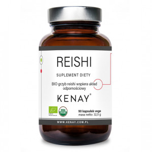 Kenay Reishi BIO Suplement diety 90 kapsułek