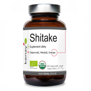 Kenay Shitake Suplement diety 60 kapsułek