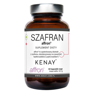Kenay Szafran Affron® Ekstrakt z szafranu 60 kapsułek