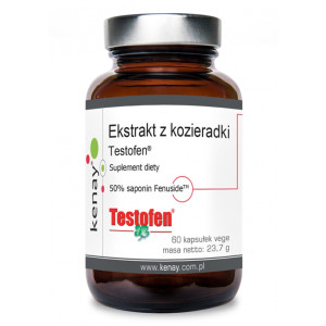 Kenay Testofen Ekstrakt z kozieradki 60 kapsułek